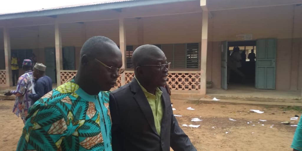 Évaluation diagnostique à Dassa : Paulin Kingnidé AKPONNA aux côtés des enseignants