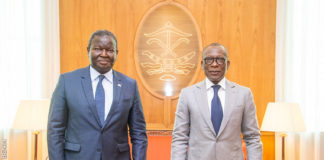 Commission de l’UEMOA : Patrice TALON reçoit Abdoulaye DIOP