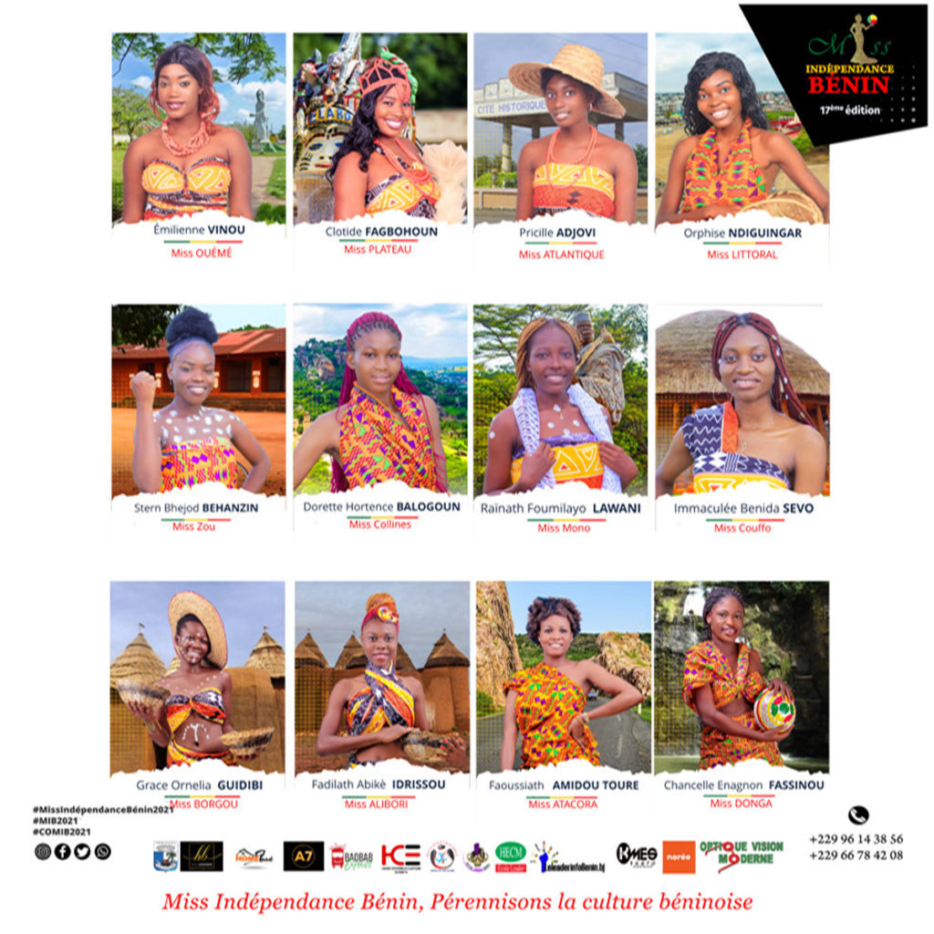 Miss Independence 2021 finalistes