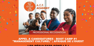 1er Appel à candidatures du programme ACF ACADEMY : Les résultats disponibles