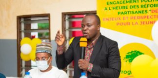 Conclave des jeunes UP de l’arrondissement de Sèmè-Podji : Uriel AGBEDJA et la coordination Communale dopent le moral de la troupe