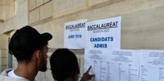 BAC 2022 : 59% taux de réussite