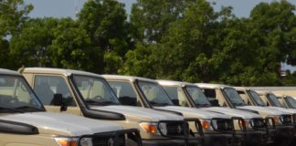 Sécurité : Les forces armées béninoises dotées en moyens roulants neufs