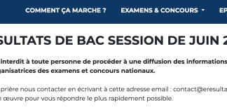 Baccalauréat 2033 : Un taux remarquable de 63,08% de réussite au plan national Résultat bac 2023