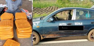 Bénin : un étudiant arrêté avec 43 plaquettes de drogue