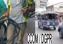 GDIZ : Deux employés arrêtés pour vol de câbles