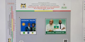 Présidentielle 2026 : la CENA valide le spécimen du bulletin unique