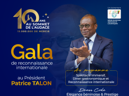 « 10 ans d’audace, 13 millions de mercis » : un grand gala annoncé en l’honneur du président Patrice Talon