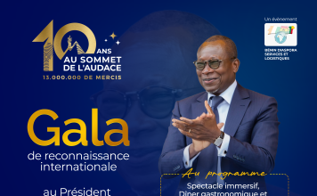 « 10 ans d’audace, 13 millions de mercis » : un grand gala annoncé en l’honneur du président Patrice Talon