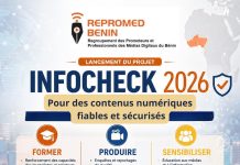 INFOCHECK 2026 : le REPROMED-BÉNIN lance une initiative pour promouvoir une information fiable au Bénin