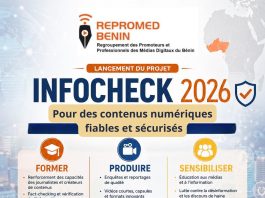 INFOCHECK 2026 : le REPROMED-BÉNIN lance une initiative pour promouvoir une information fiable au Bénin