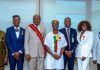 Reconnaissance nationale des talents sportifs : Odile Ahouanwanou, Noélie Yarigo et Emmanuella Lalèyè élevées au grade de Chevalier de l’Ordre National du Bénin