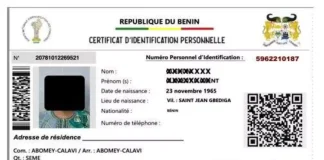 Bénin : le Certificat d’identification personnelle passe officiellement à cinq ans de validité