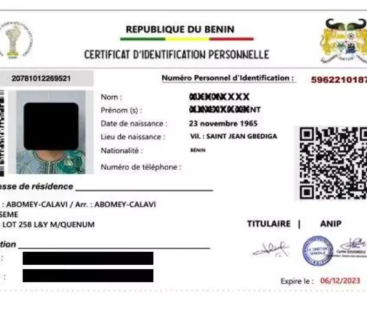 Bénin : le Certificat d’identification personnelle passe officiellement à cinq ans de validité