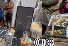 Godomey : Deux suspects arrêtés pour vol et recel d’objets volés