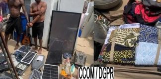 Godomey : Deux suspects arrêtés pour vol et recel d’objets volés