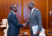 Palais de la Marina : Abdoulaye DIOP de l’UEMOA félicite le Bénin pour ses performances