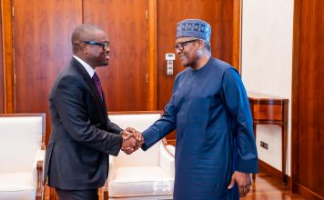 Palais de la Marina : Romuald WADAGNI reçoit Aliko DANGOTE