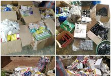 Péhunco : la Police républicaine saisit 296 kg de produits pharmaceutiques de contrebande