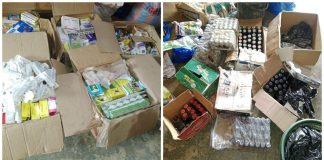 Péhunco : la Police républicaine saisit 296 kg de produits pharmaceutiques de contrebande