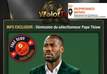 TROMPEUR : Pape Thiaw n’a pas démissionné de son poste de sélectionneur du Sénégal. Il a été limogé