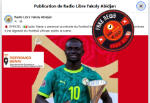 CANULAR : Sadio Mané n’a pas annoncé sa retraite internationale
