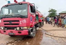 Glazoué : Un incendie ravage le quartier Zongo