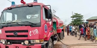 Glazoué : Un incendie ravage le quartier Zongo